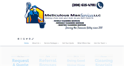 Desktop Screenshot of meticulousmanservices.com